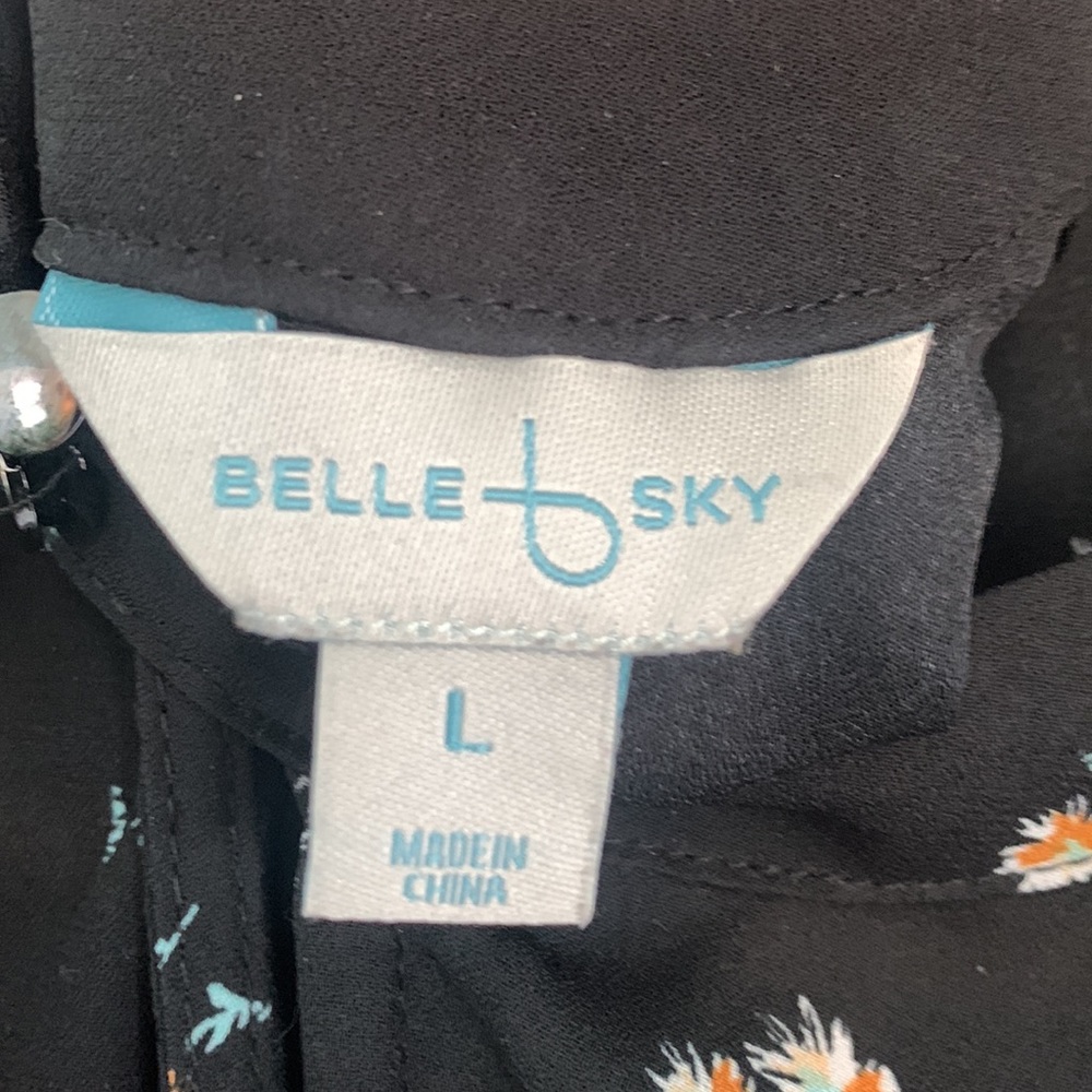 Flared dressy blouse L DONATED - Picture 8 of 9